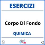 Esercizi Chimica Corpo Di Fondo Soluzioni Svolti PDF