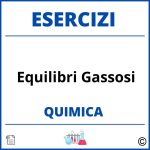 Esercizi Chimica Equilibri Gassosi Soluzioni Svolti PDF