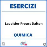 Esercizi Chimica Lavoisier Proust Dalton Soluzioni Svolti PDF