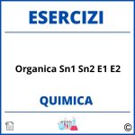 Esercizi Chimica Organica Sn1 Sn2 E1 E2 Svolti  con Soluzioni PDF