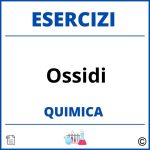 Esercizi Chimica Ossidi PDF Svolti con Soluzioni