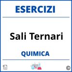 Esercizi Chimica Sali Ternari Soluzioni Svolti PDF