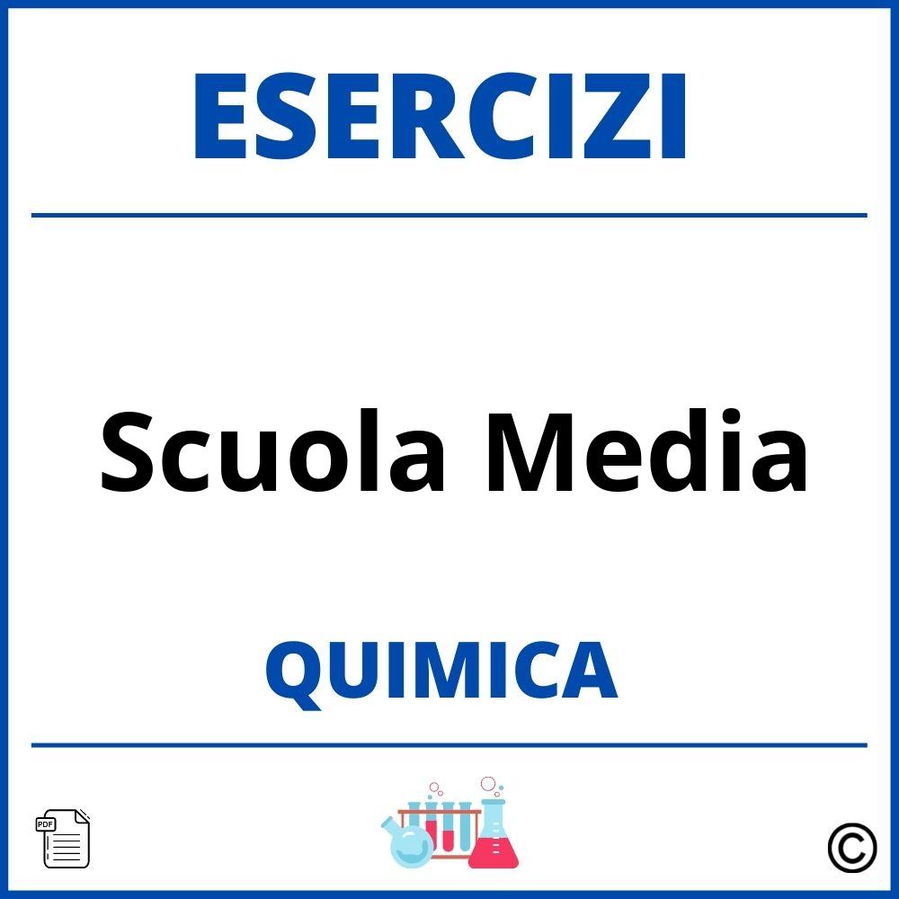 Esercizi Chimica Scuola Media